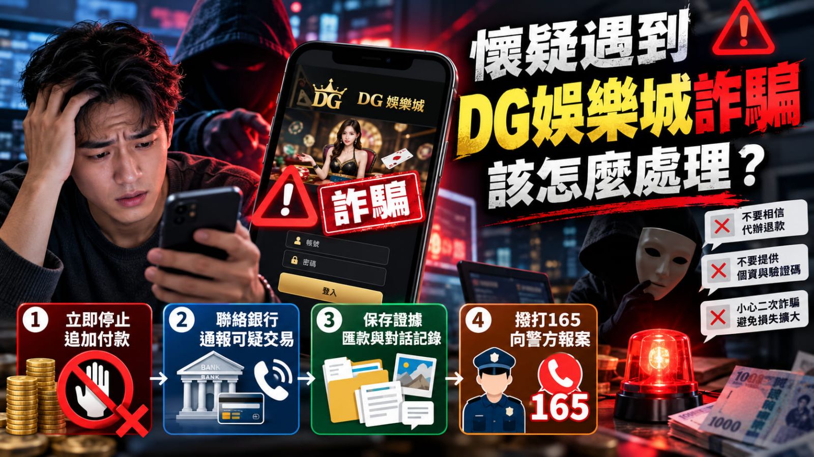 DG娛樂城網站是真的嗎?小心仿冒網址、假登入頁面與不明連結,避免個資外洩。